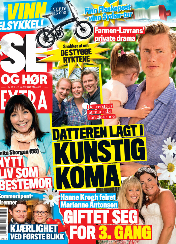 I SALG NÅ: I nyeste nummer av Se og Hør kan du lese mer om Tone og Markus. Faksimile: Se og Hør I SALG NÅ: I nyeste nummer av Se og Hør kan du lese mer om Tone og Markus. Faksimile: Se og Hør